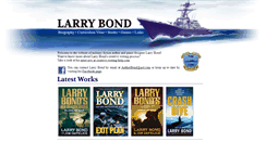 Desktop Screenshot of larry-bond.com